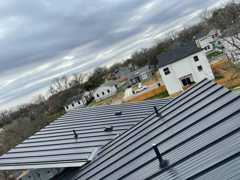 Standing seam metal roof panels with vents for Skylight Repair in Queen Creek
